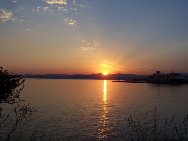 Sunset at the Sea Wall #5
