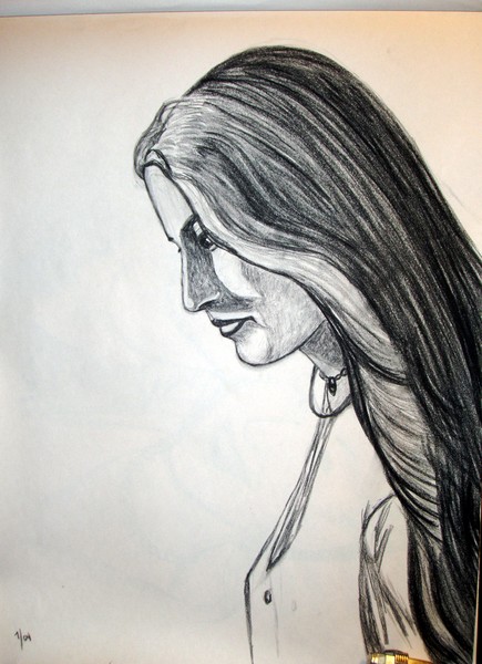 girl at the shore