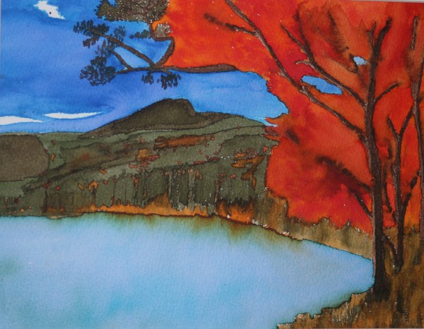 The lake