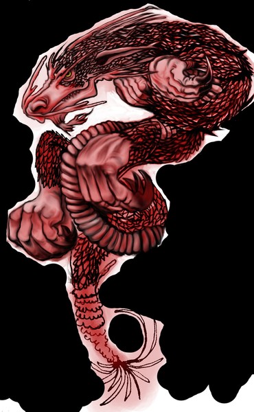 ruby dragon work in progress