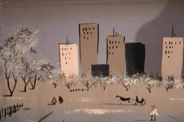 DETROIT CITY SCENE BY GATO