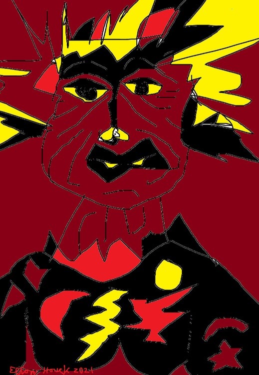THE DEATH OF 2020....(c) 2021..Elton Houck...