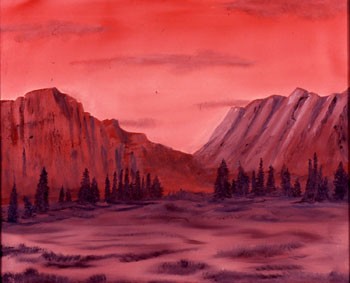 When Nature Blushes