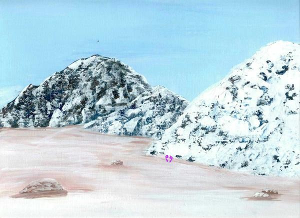 Snowy Beach
