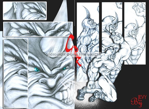Comic panels