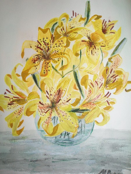 the jelow lilies