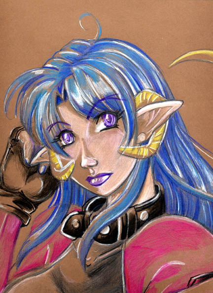 AniMage on Brown Paper