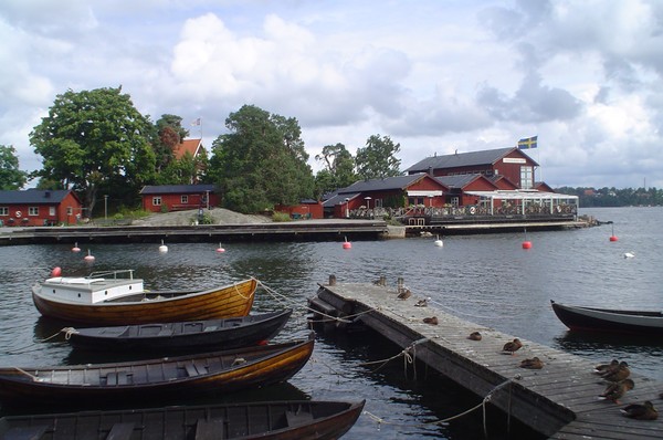 Fjaderholmarna island