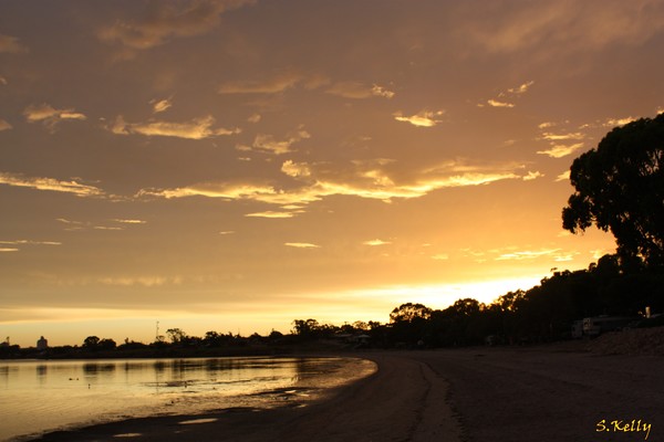 Sunrise on Streaky Bay