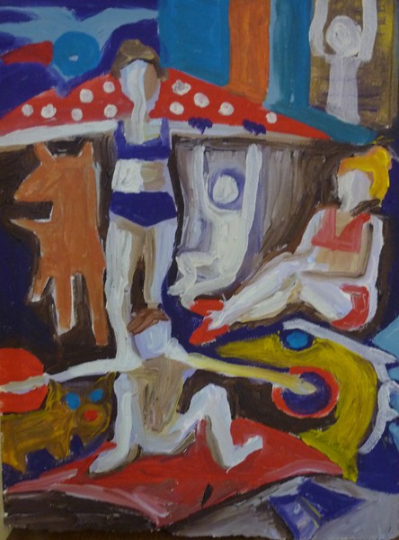 people,dogs, fisch and fungi