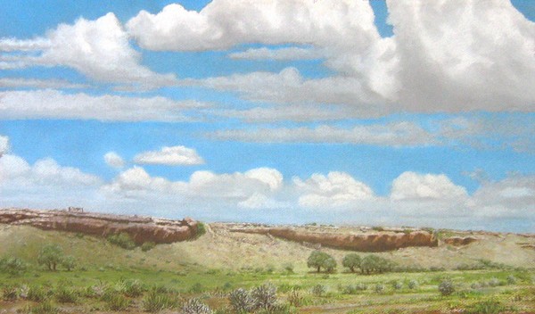 Pastel - Auob River Kgalagadi Transfrontier Park