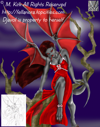 Djavol, Photoshop