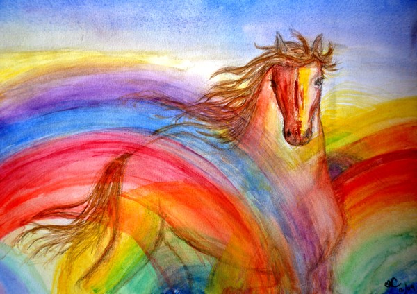 Rainbow Horse II
