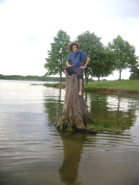 Me on a Tree @ Lake Evergreen