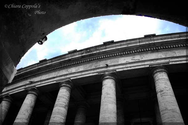 Mezzaluna in Vaticano.