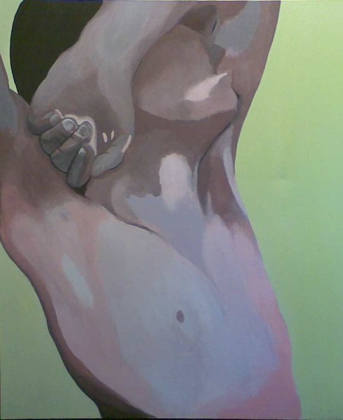 5ft Self Portrait on Canvas