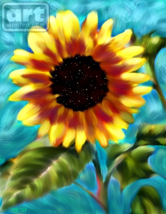 Abstract Sunflower