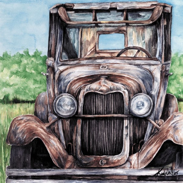 Old Rusty Car