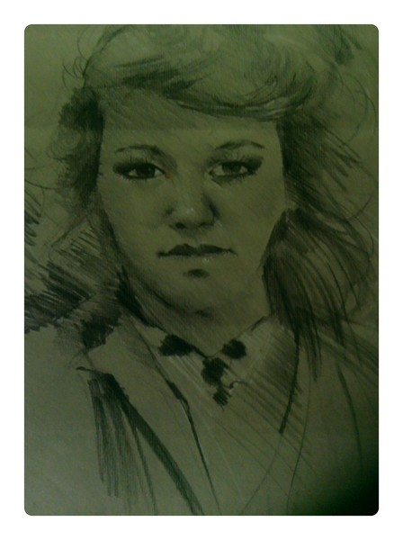 my portrait done in my 20's