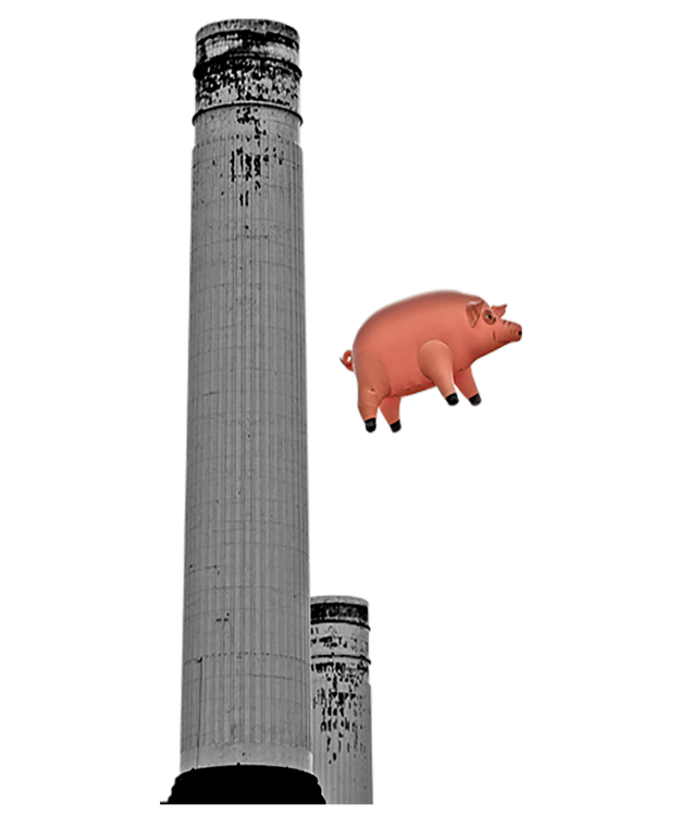 Pink Floyd Pig at Battersea Power Station