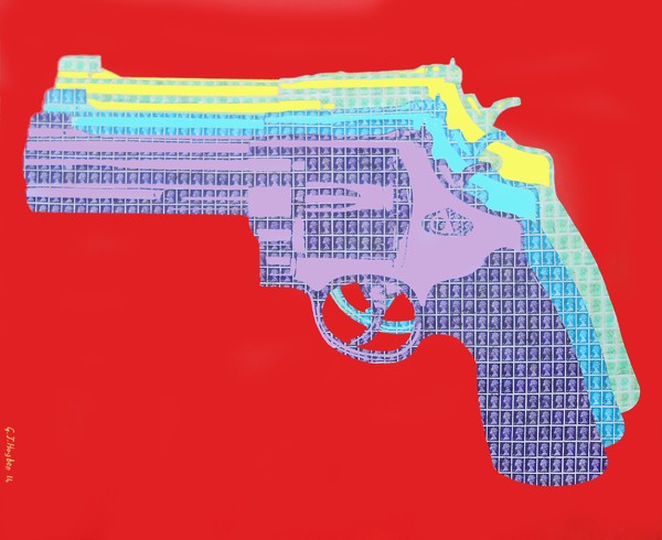 A gun for your mouth a bullet with your name on it