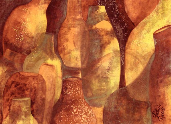 Pots in Sepia