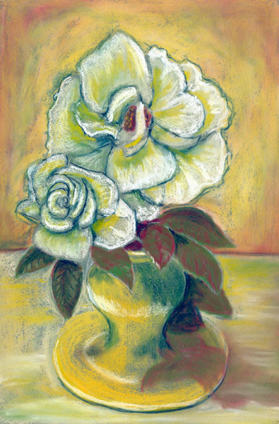 Roses, White