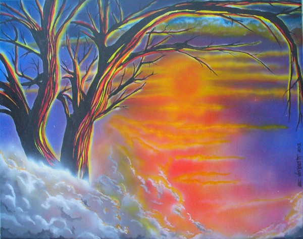 Her Winter Sunset