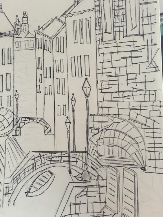 pen and ink