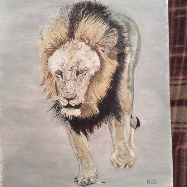 Kate's lion.