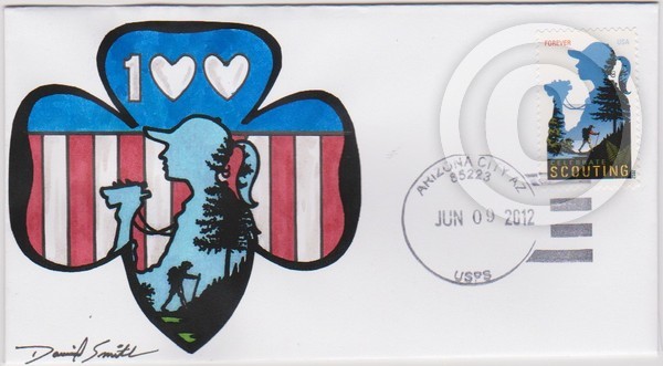 2012 Scouting Stamp First Day Issue