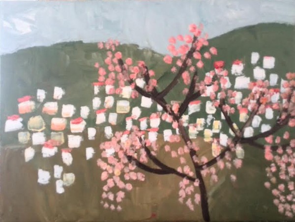 Pink landscape, 2015
