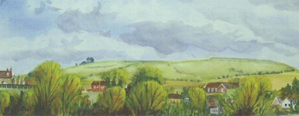 Liddigton Hill from Plough Hill Inn