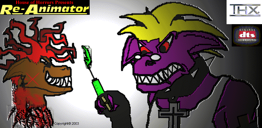 Dragon-morphs in Re-Animator