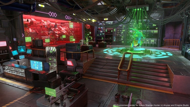 space shaman hunter environment