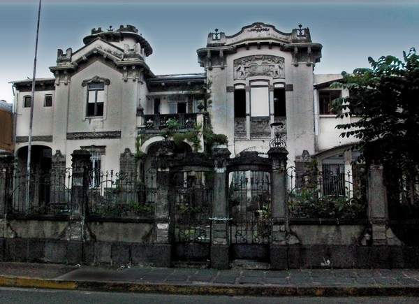 Burned Mansion, San Jose