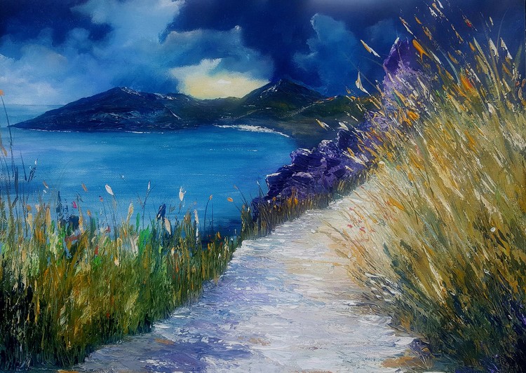Evening at Keem Bay Co Mayo