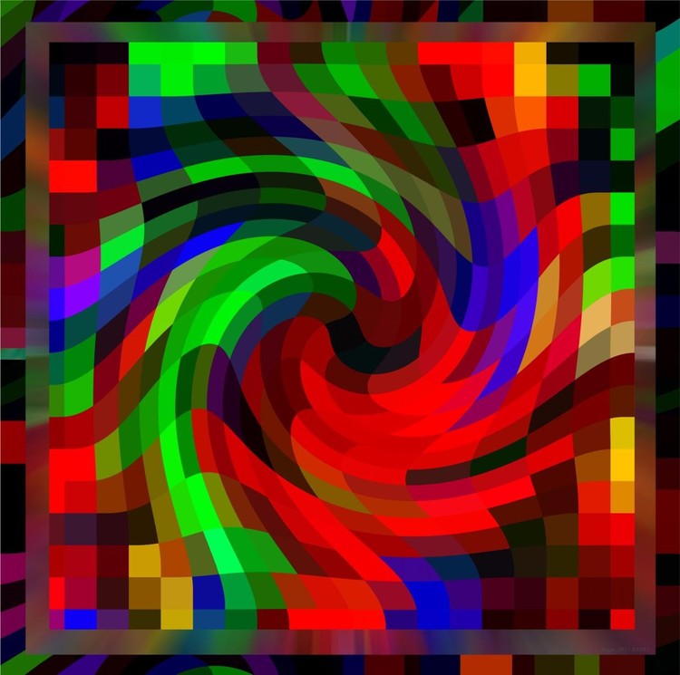 Whirl. Batik