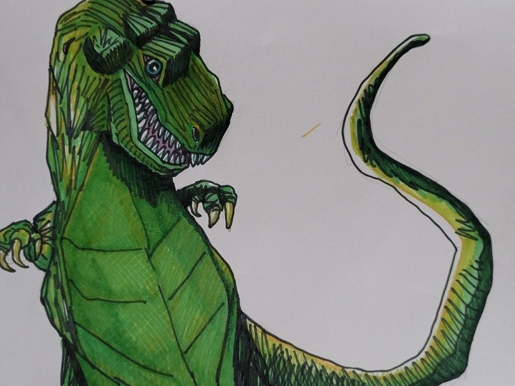 Tyrannosaurus strikes!