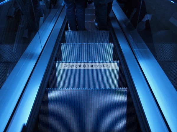 Stairs of Blue