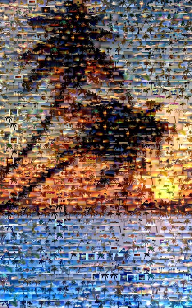 Palm Tree Mosaic