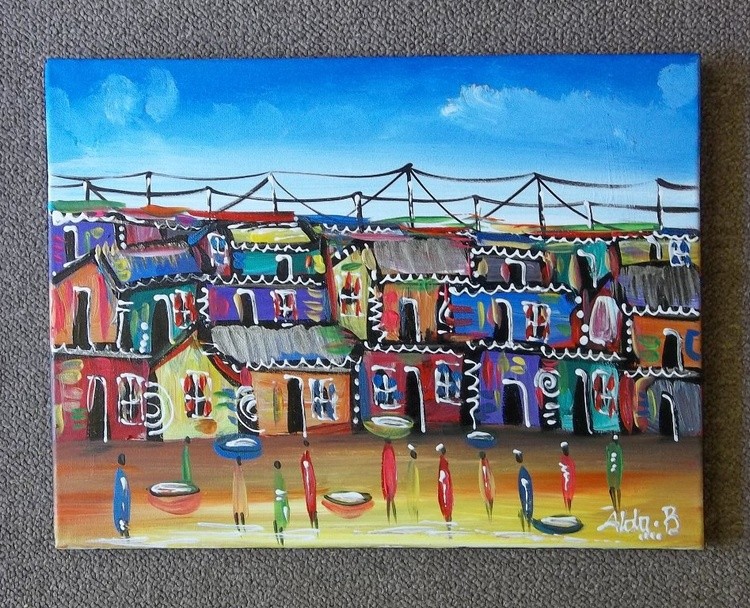 Township Houses in Cape Town, South Africa