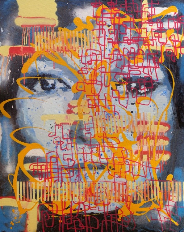 (sans titre) 2015, 80 x 100 cm