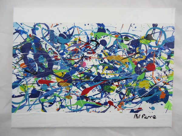 Blue Bubbles 025