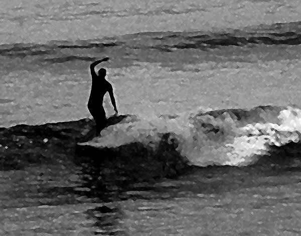 The surfer