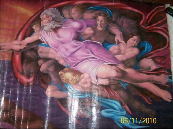 The Creation of Adam (Detail)