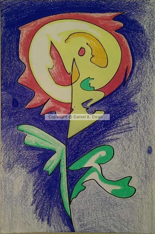 Flower From Miro's Garden of Joy