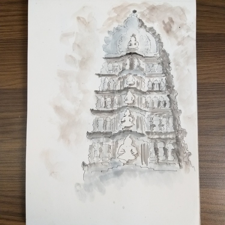 Temple tower