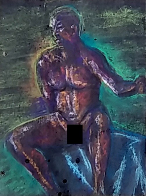 Michael Cropped Pastel