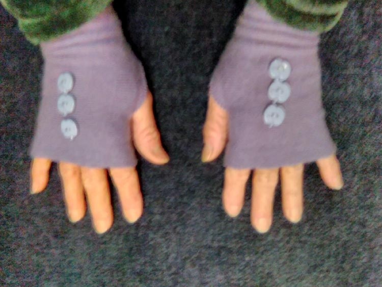 Cashmere Fingerless Gloves